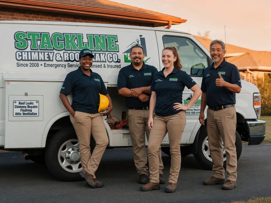 Chimney flashing repair company in Evansville, IL